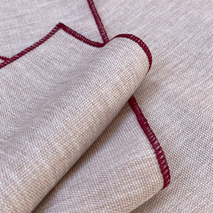 Faux Linen Napkins (Pack of 6)