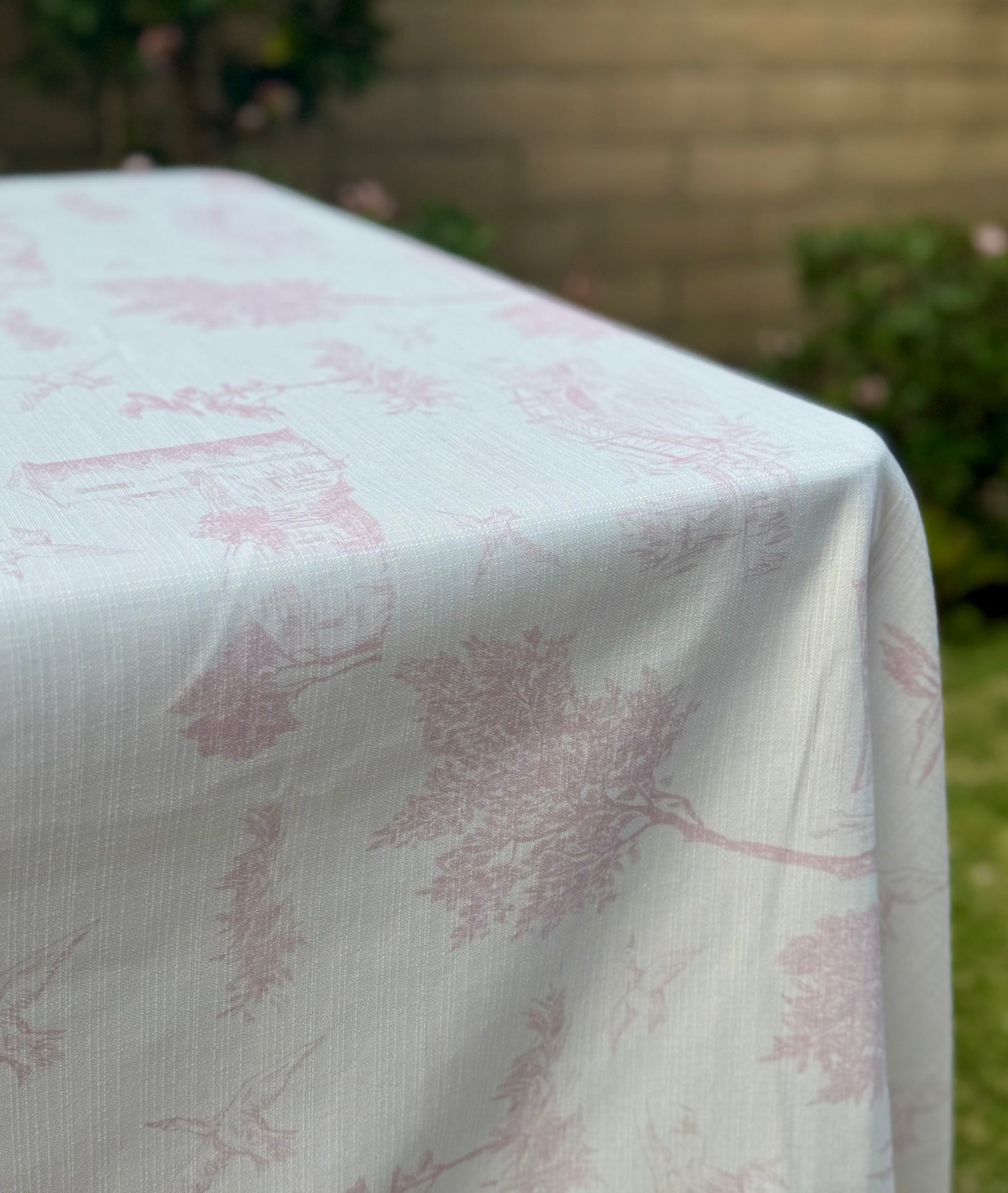 NEW! Pink French Toile - Spill Proof