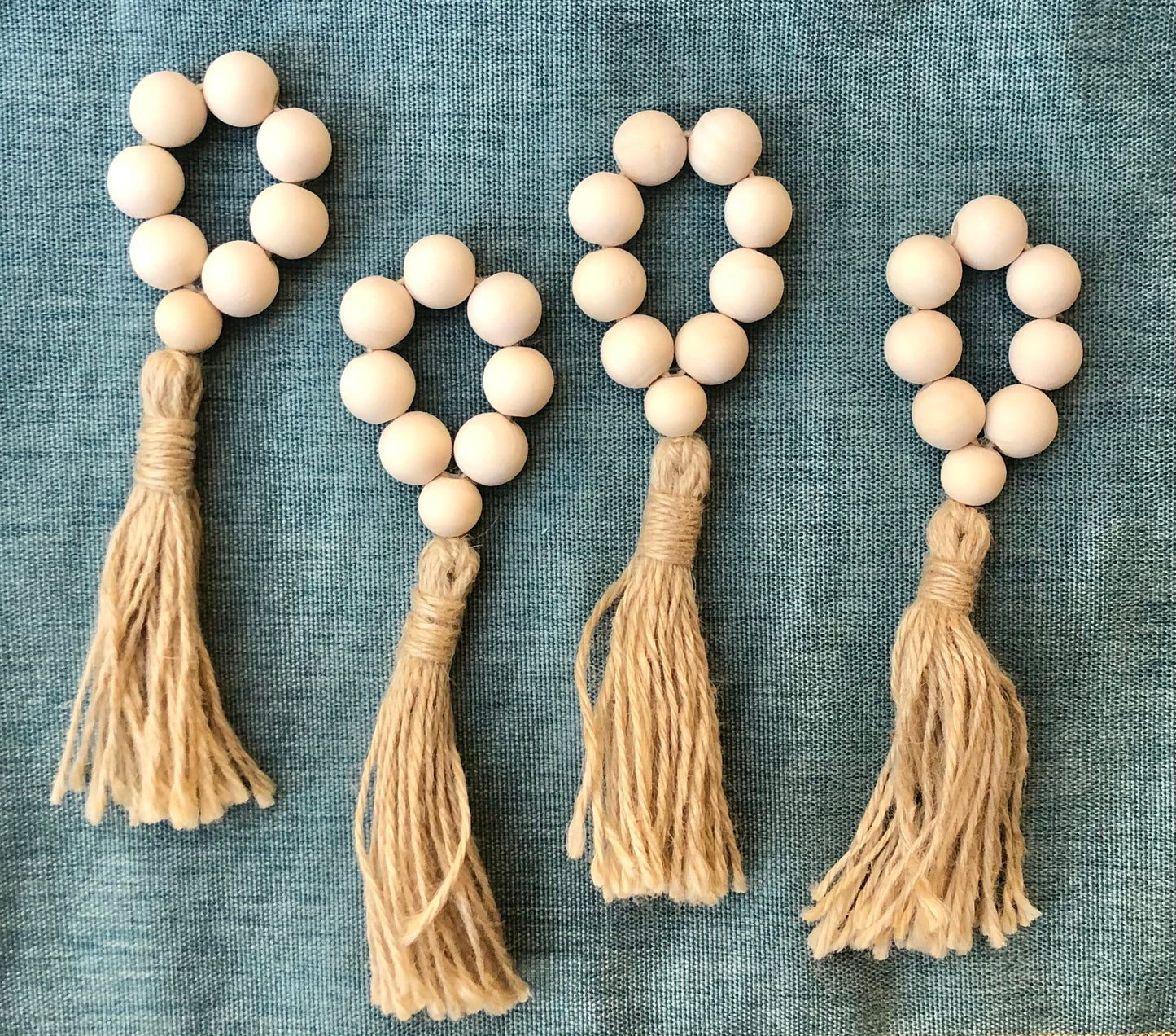 Beaded Rings - Set of 4